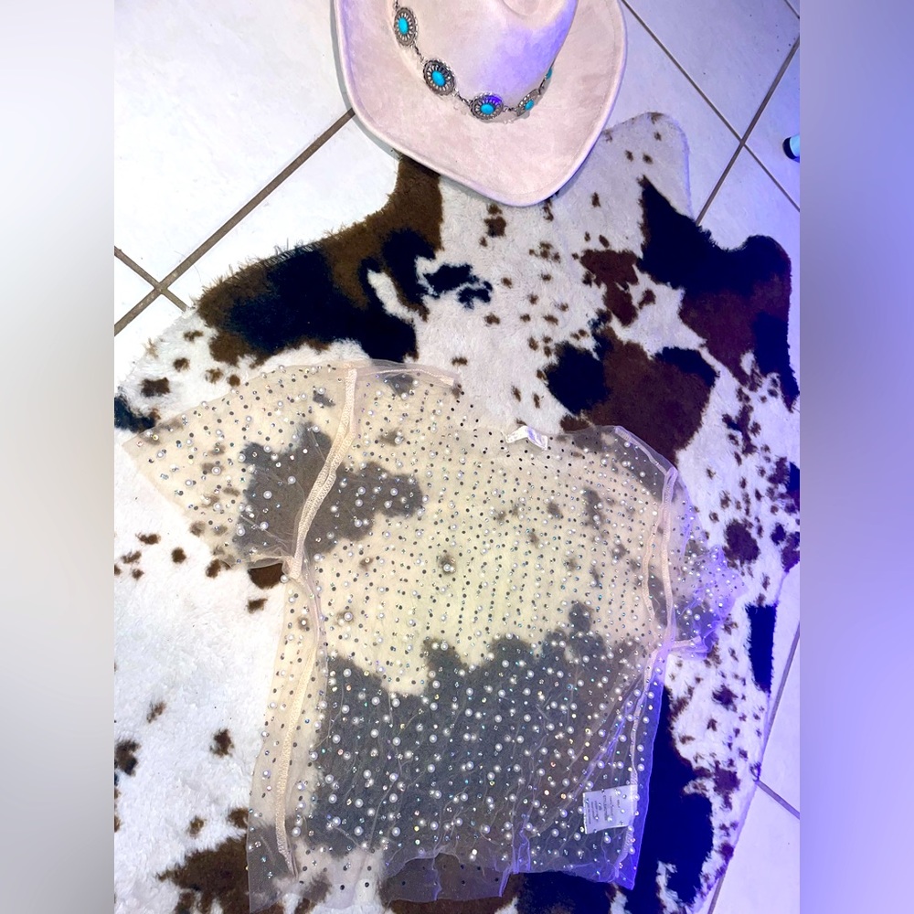 Buckle Pearl / Sparkle Top✨